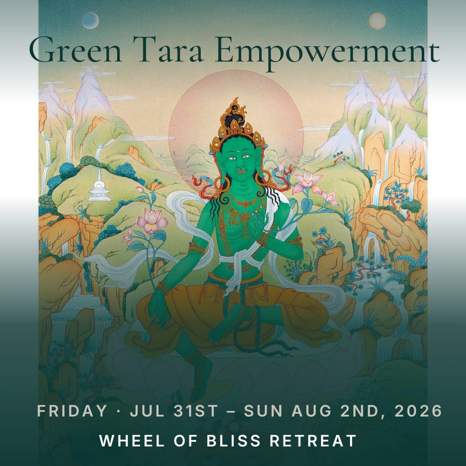 Green Tara Empowerment Retreat in Hot Springs, NC 1