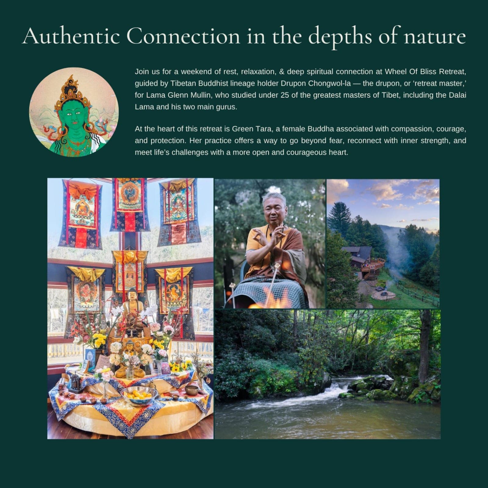 Green Tara Empowerment Retreat in Hot Springs, NC 2