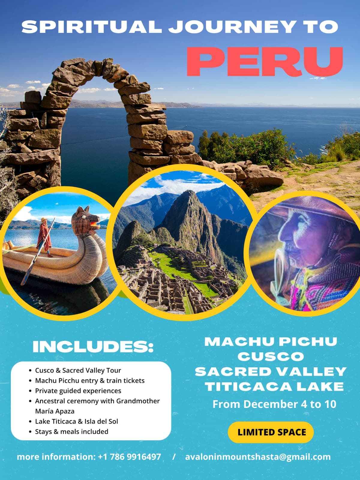 Spiritual Journey to Peru