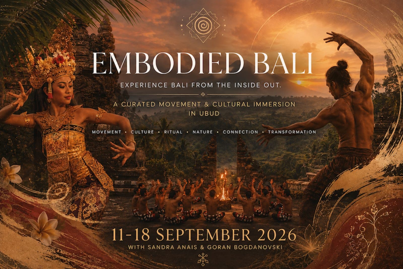 EMBODIED BALI , 7-Day Movement & Cultural Immersion in Ubud