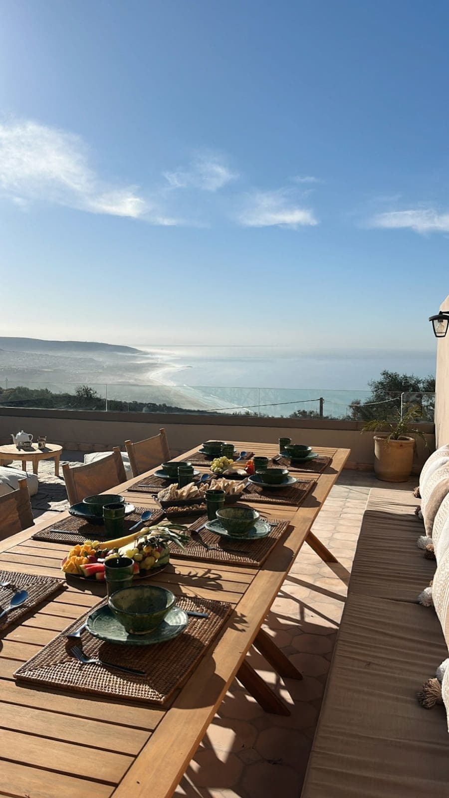 Peaceful villa with panoramic mountain and sea views 2