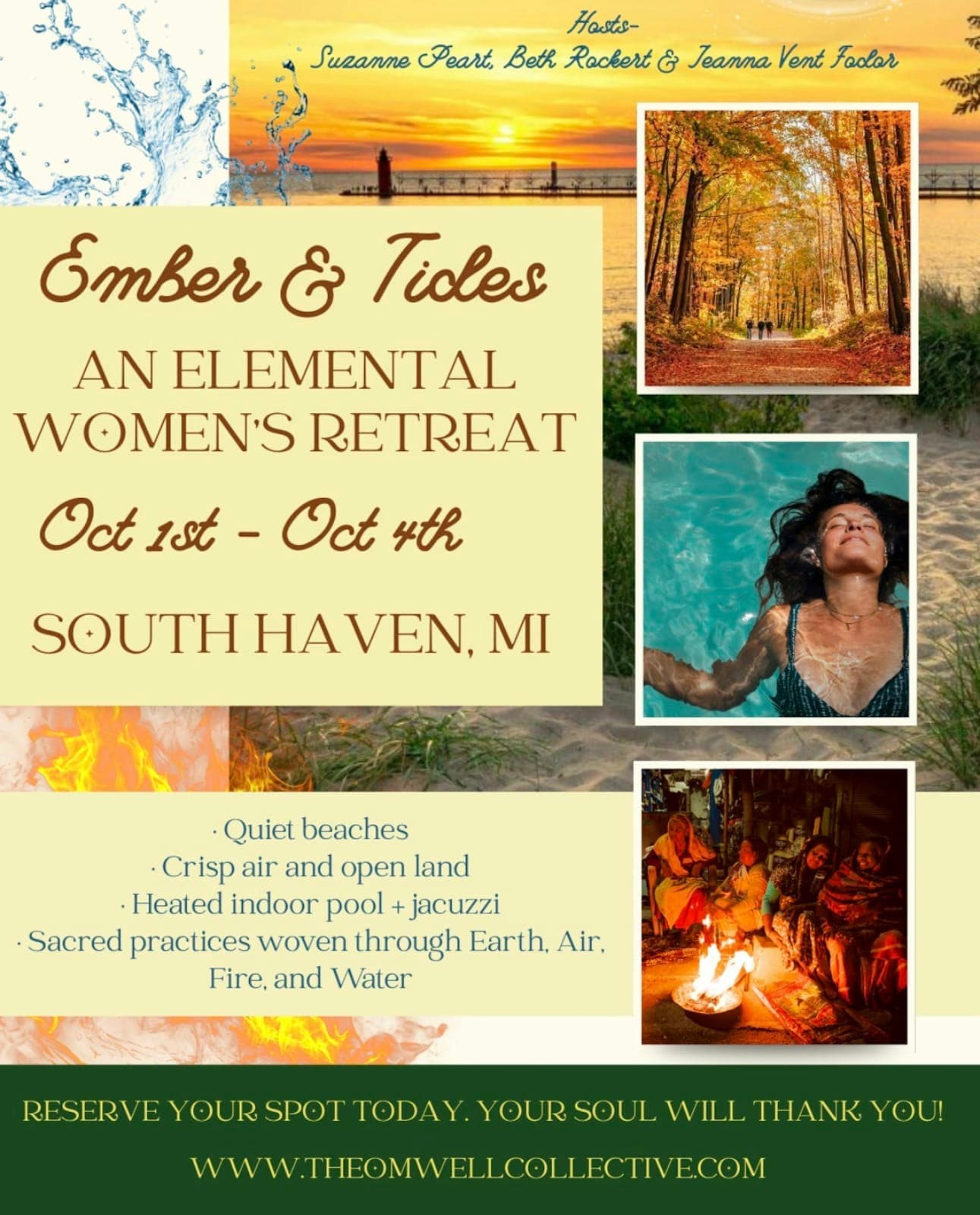 Ember & Tides | An Elemental Women's Retreat