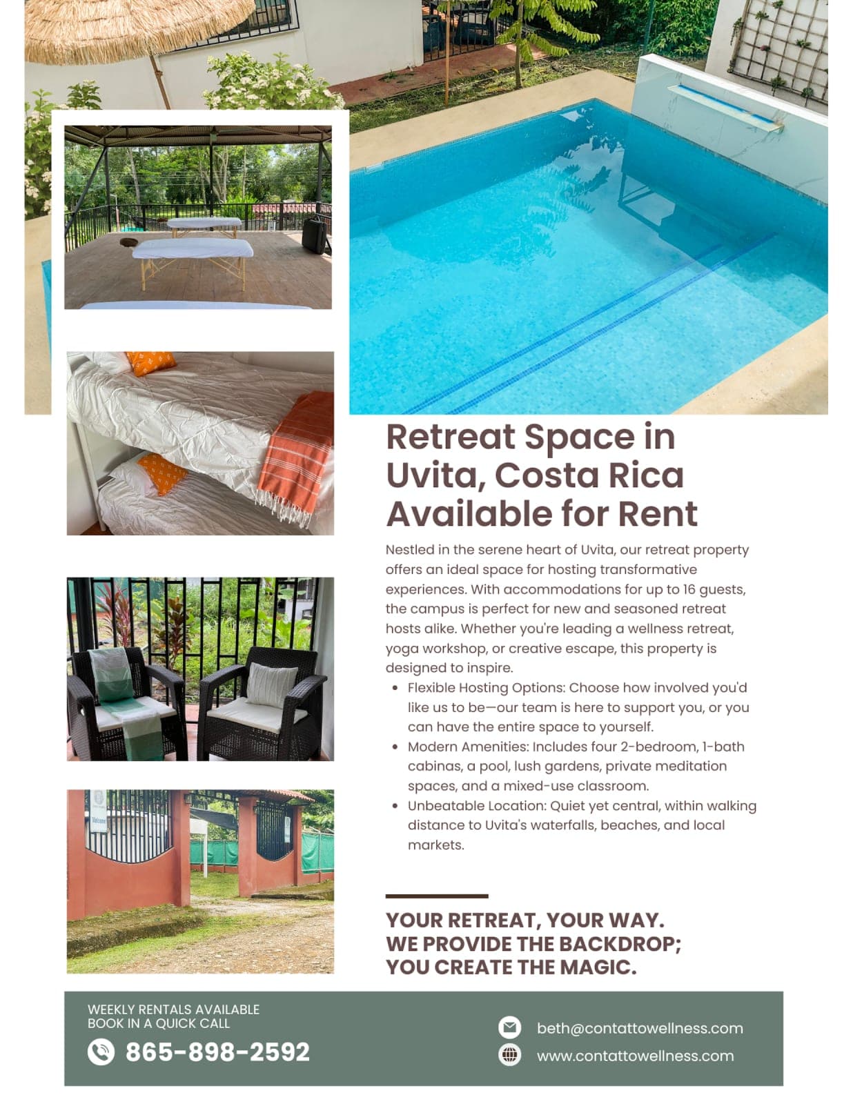 Contatto Wellness Retreat Center in Uvita