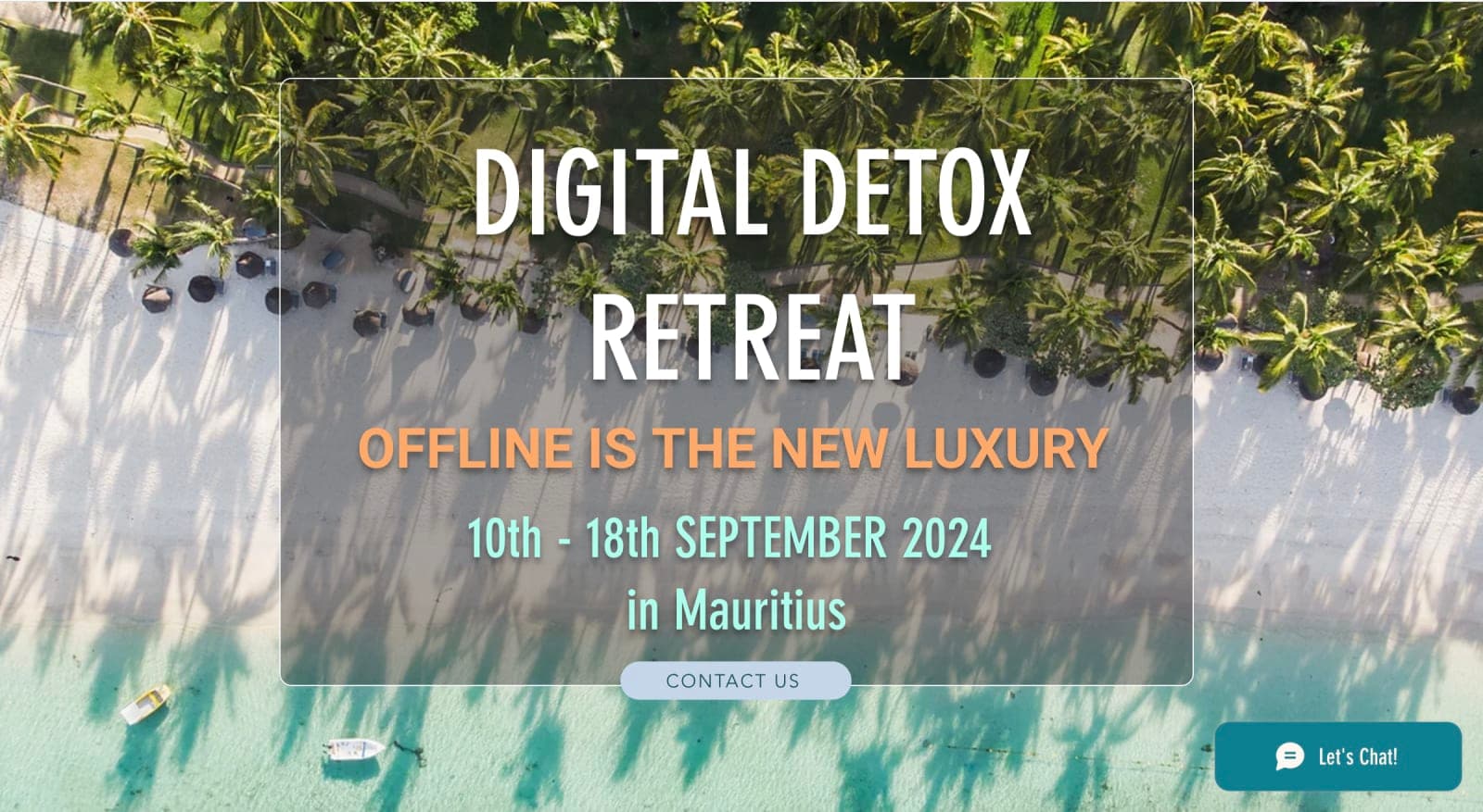 DIGITAL DETOX RETREAT 1